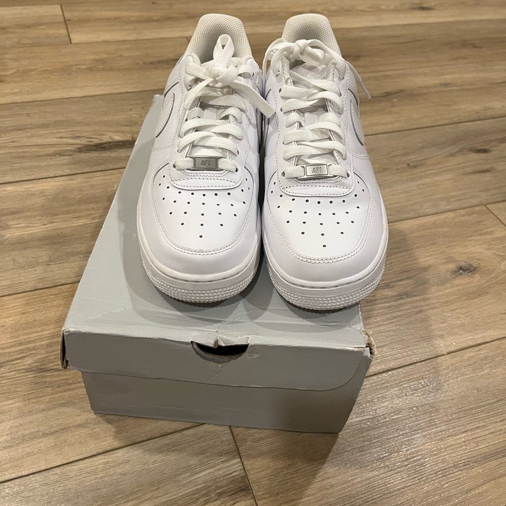 White Air Force 1s